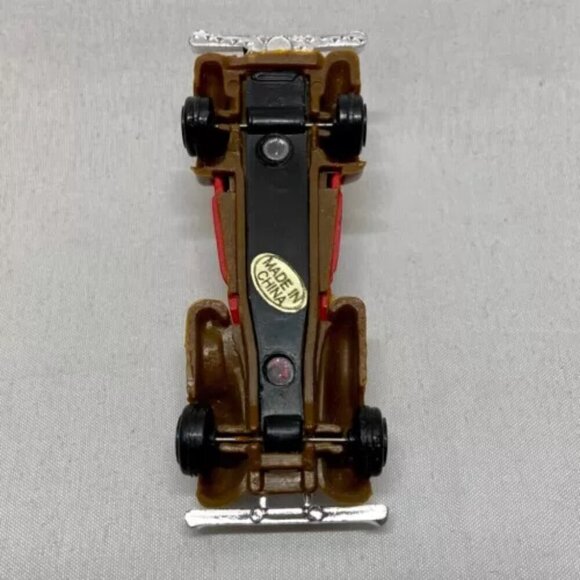 1930's Rolls Royce Playboy Cabrio Red 1:64 Die-cast Model Car Good Vintage - Picture 5 of 8